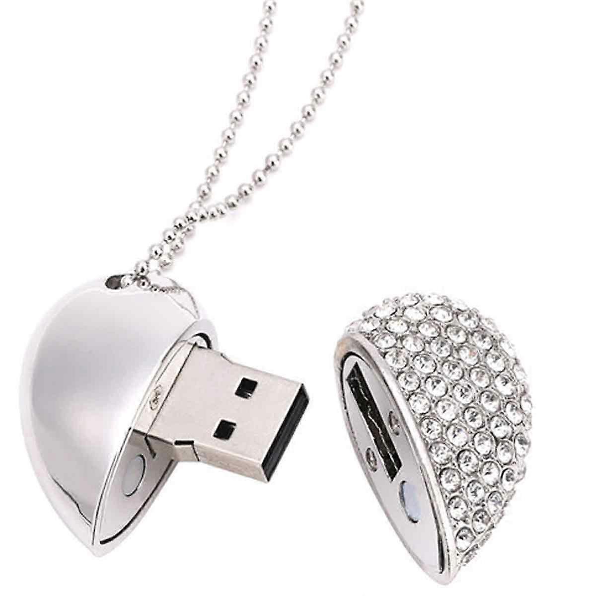 Creative hartvormige USB-stick 64 GB