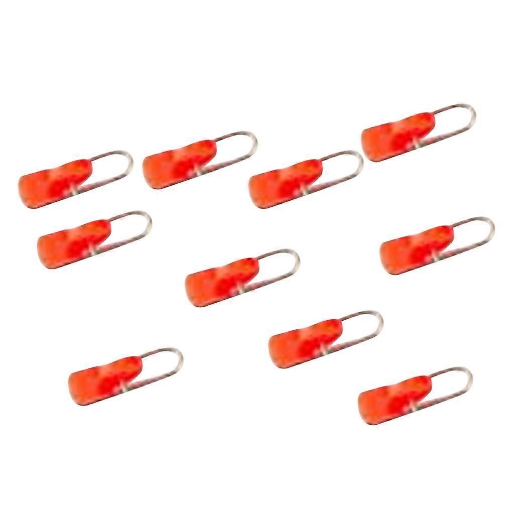 10pcs Down IMPS Hook Release Baits Clip Locking Lure Remover Red