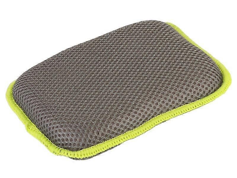 Gąbka obszyta siatką do trudnych zabrudzeń i resztek owadów, 16x12x2 cm