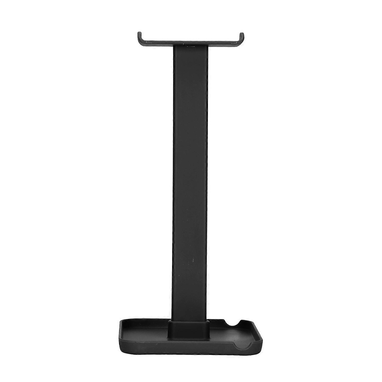 Headphone Stand Multifunctional Space Saving Sturdy Durable Stable Bright Color Headset StandBlack
