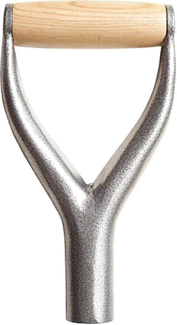 2025 31mm Inner Diameter Iron Shovel Handle-y-handle - Solid Iron Garden Accessorysilver
