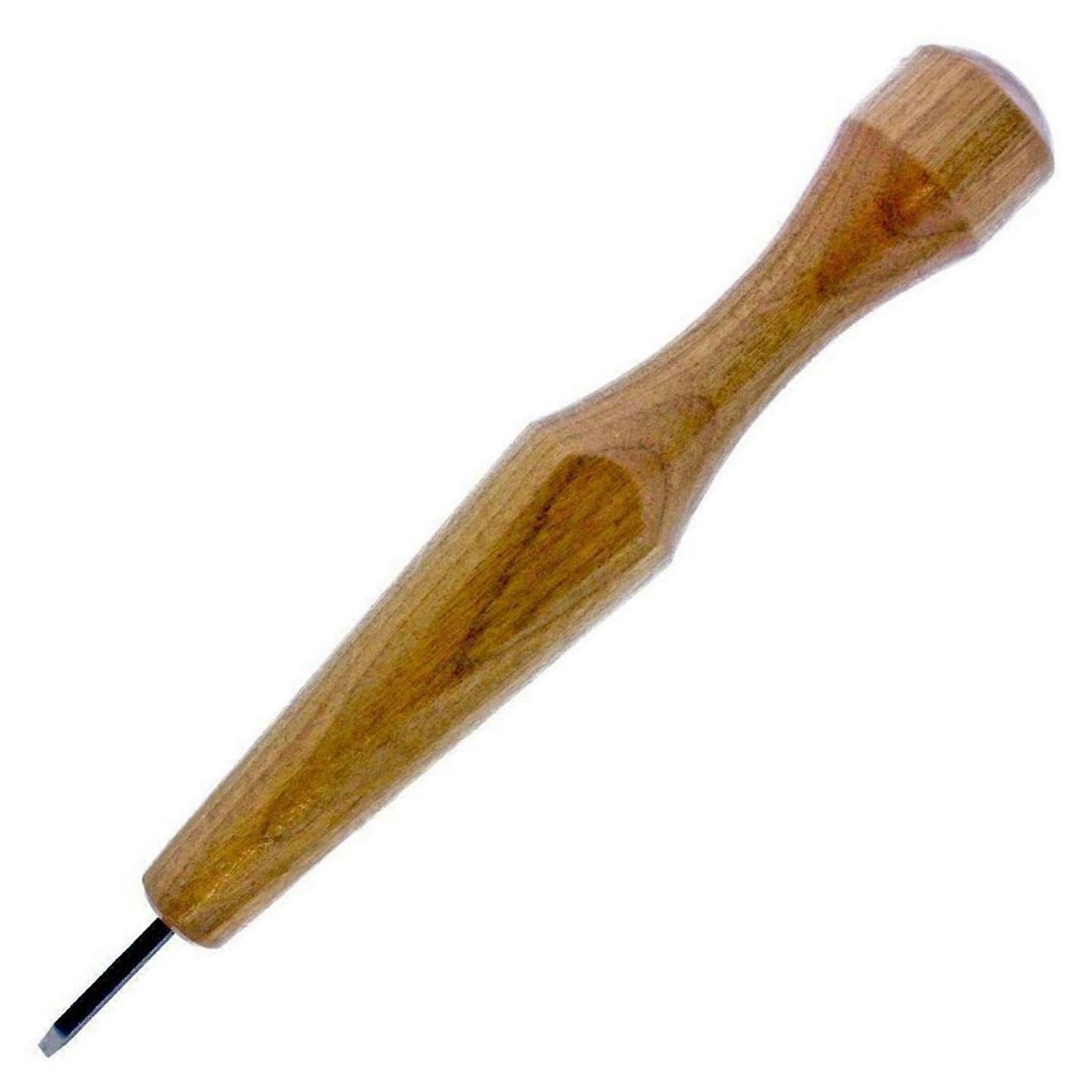 Mikisyo Power Grip Stone & Wood Carving Tool Flat Double Bevel 2mm Chisel