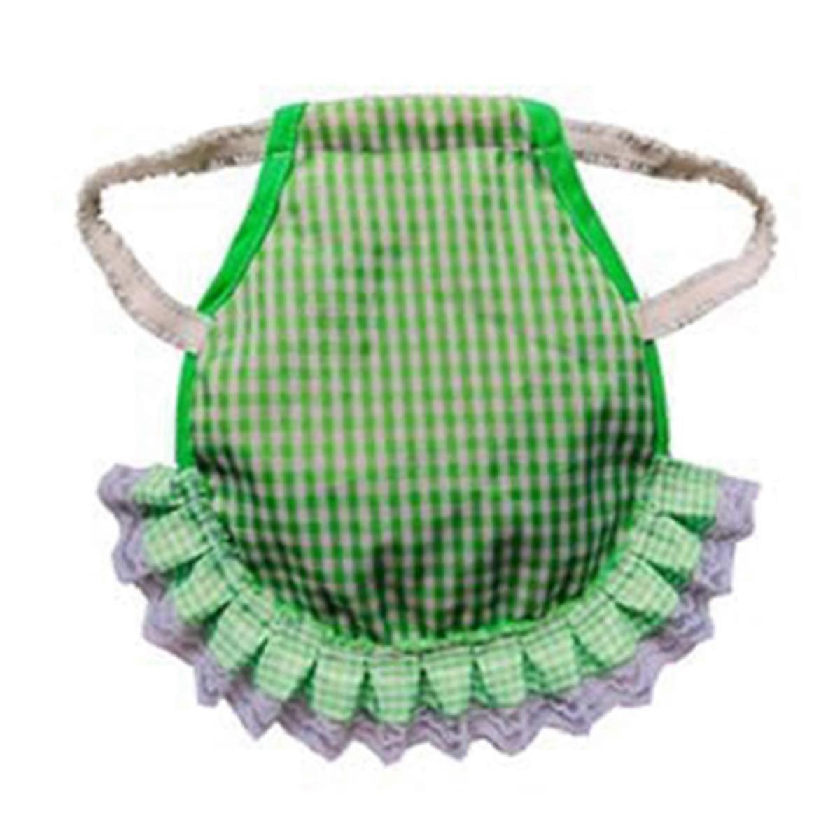 Hen Saddle Apron Protection Fixer Back Protector Green