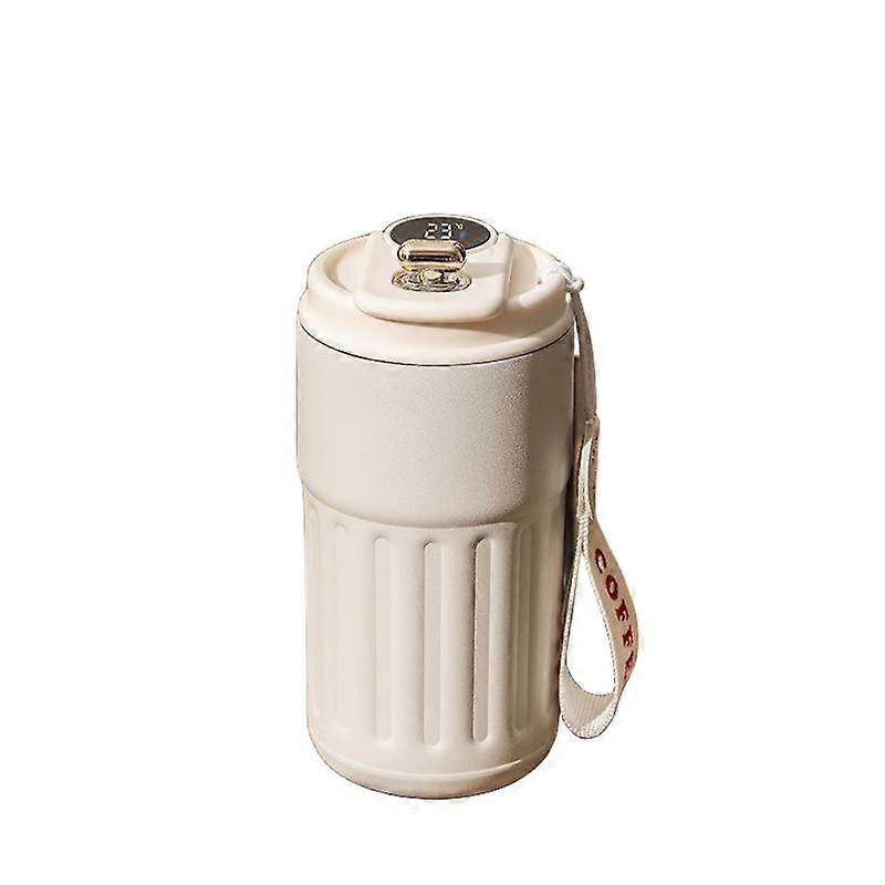 450ml Smart Termos Flaske Vann Digital LED Temperatur Kaffe Krus Kopp Rustfritt Stål Hydroflask Bærbare Vakuum Termoser