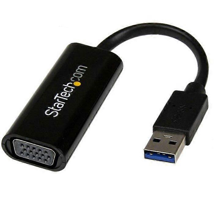 Adattatore video - STARTECH - USB 3.0 a VGA - 1920x1200 - Chipset T5-302/MCT - Nero