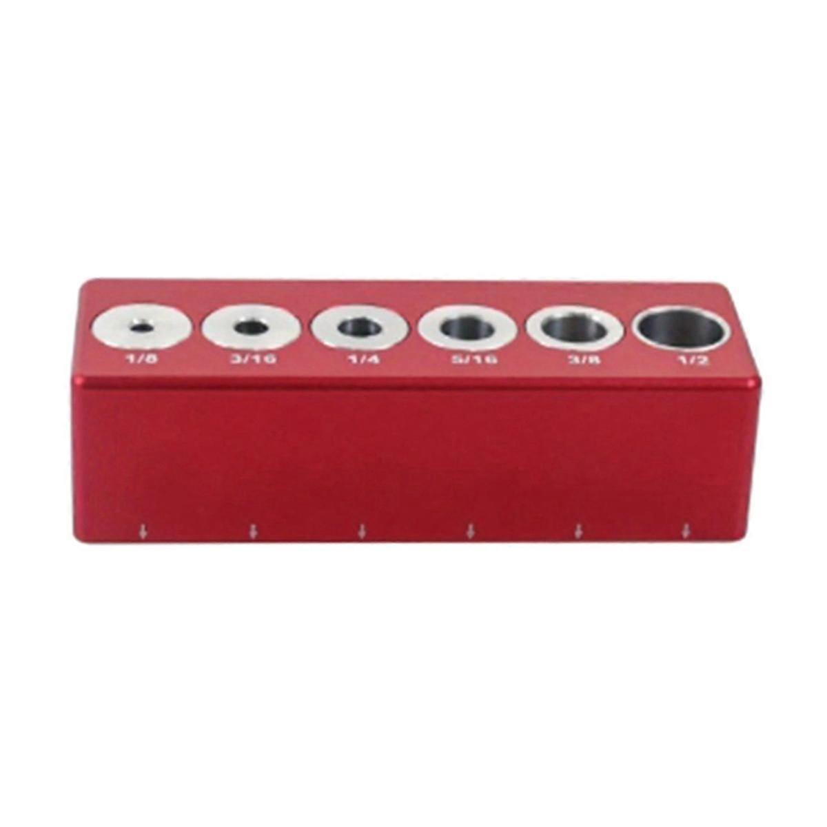 Cylindrical Pipe Punch Positioner Woodworking Self-Centering Pin Fixture Right Angle Dowel Positioning Aid