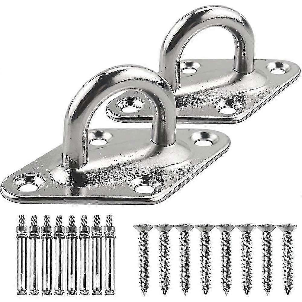 1000 Lb Heavy Duty Hammock Hanging Kit, Durable Hammock Hooks, Multiple Suspension Ceiling Hooks Uyt