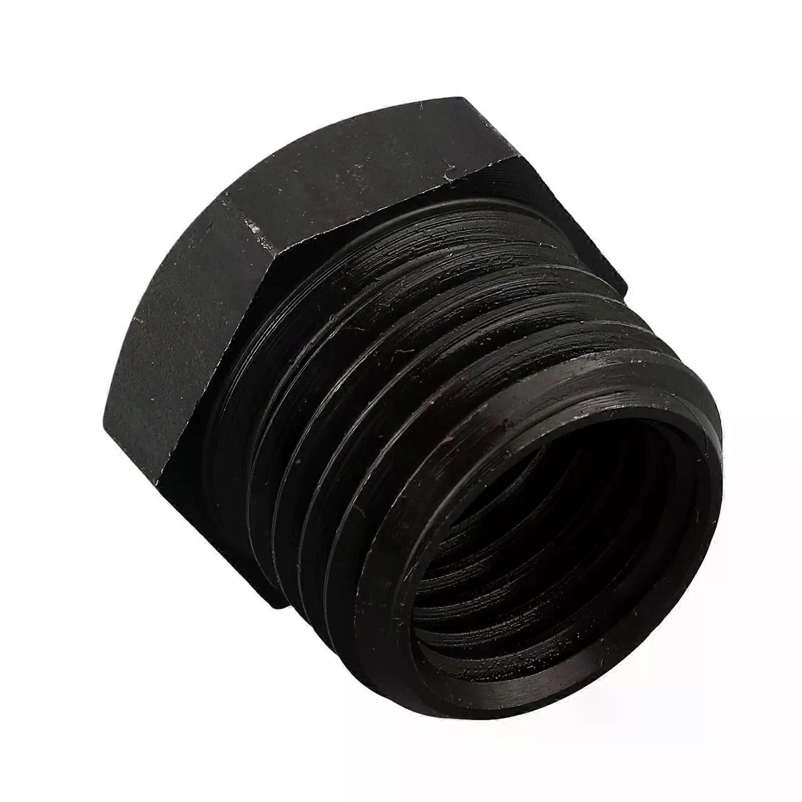 High Precision Wood Turning Lathe Chuck Adapter M33X3 5 to 1Inch8TPI Suitable for CNC Machining Metal or Wood Turning Black
