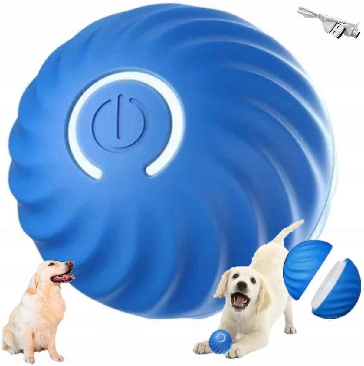 Escaping Dog Cat Ball Interactive Toy Led Electric Vibration