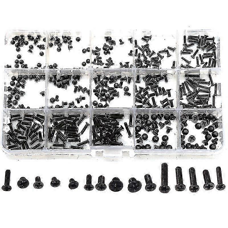 450pcs M2 M2.5 Laptop Notebook Computer Screw Kit Set For