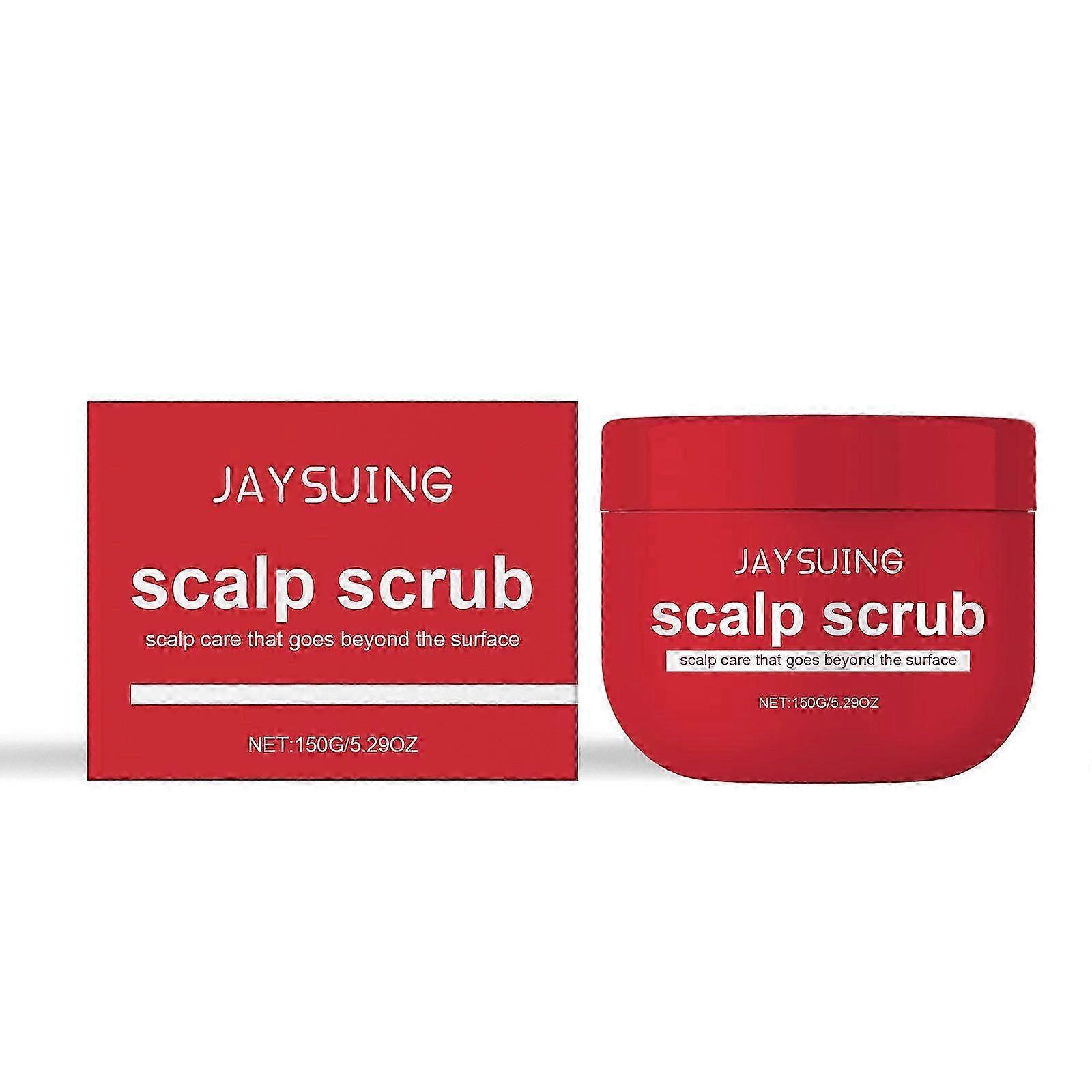 Exfoliating Scalp Scrub Shampoo, Exfoliator with Tumeric & Avocado Oil to Remove Buildup, Reduce Flaking and Promote Healthier, Fuller Hair