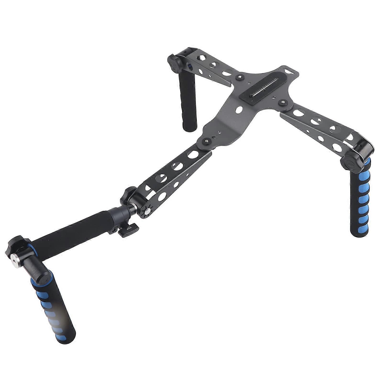 Aluminium Alloy Multi Function Camera Shoulder Single Support, Handle Stabilizer, Foldable Design