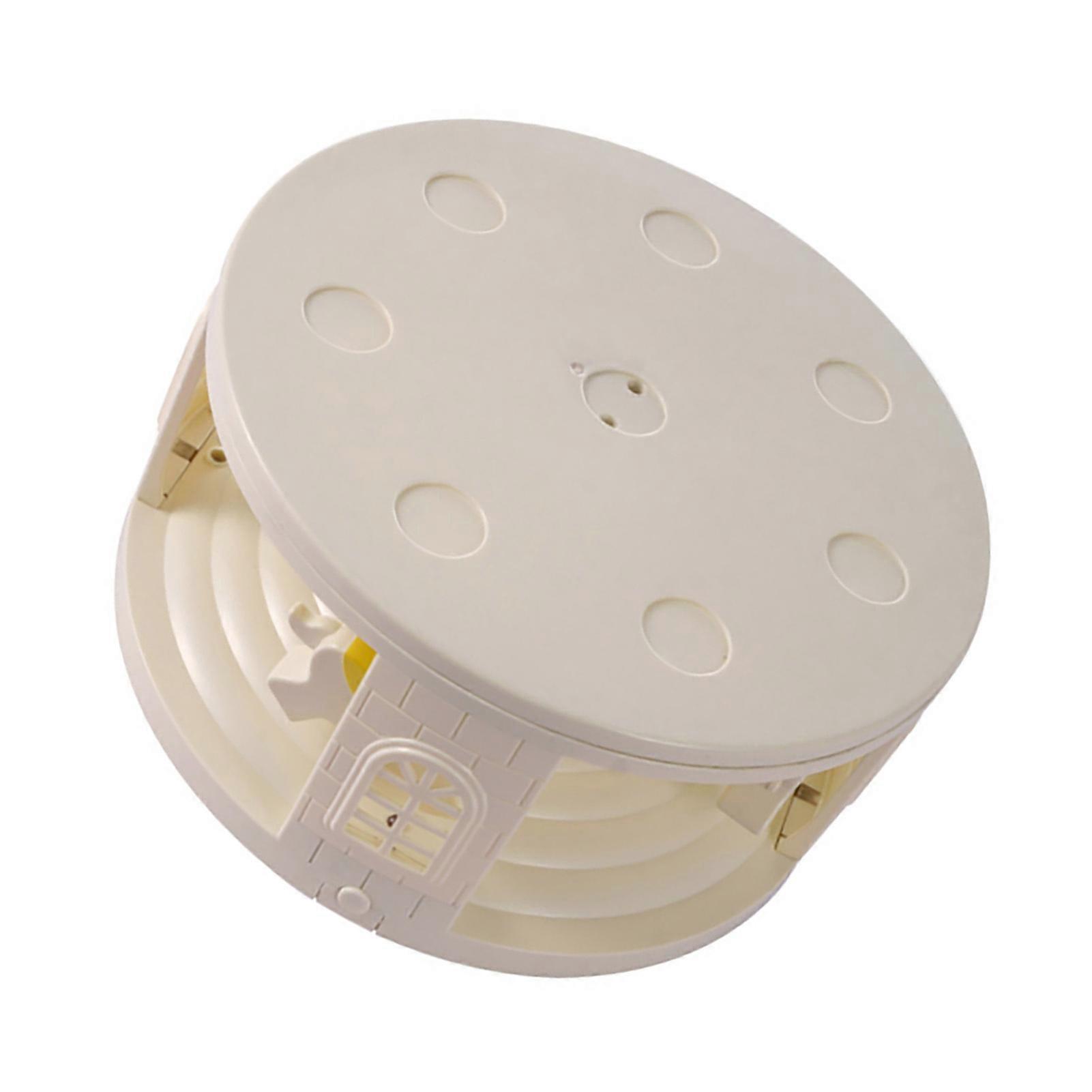 Automatic Carousel Cake Machine 21.5x10.5cm Music Rotating Plate