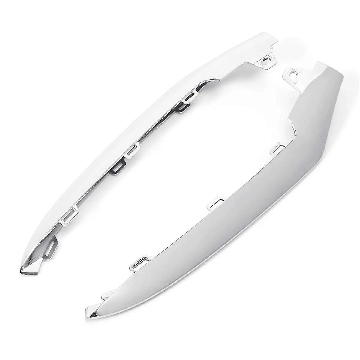Front Bumper Lower Lip Trim Chrome Trim Molding for W212 E-Class E350 2014-2016 A2128852774 A2128852874