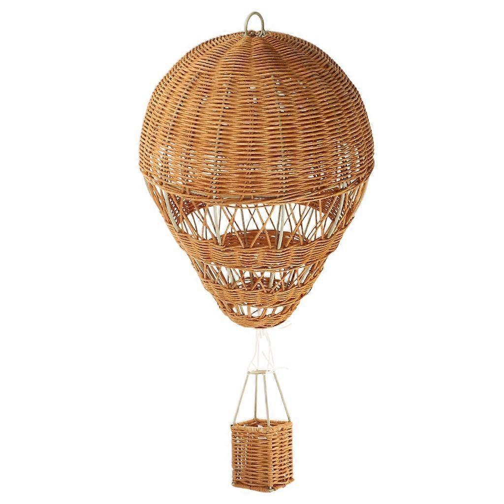 Rattanballon, handgefertigtes Ornament, perfekt als Dekoration für Zuhause oder das Büro