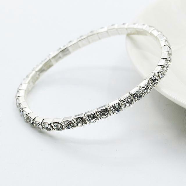 Selling Hand Jewelry Single Row Elastic Bracelet Shiny Intellectual Star With The Same Style Combination Bracelet