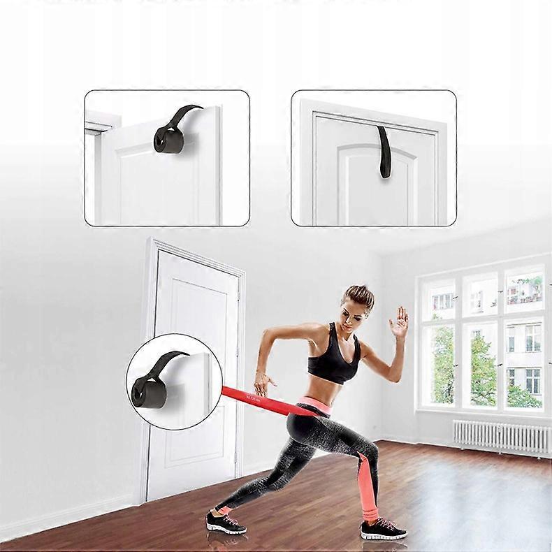 Exercise Resistance Bands Power Bands Latex Set Of 5 Solid