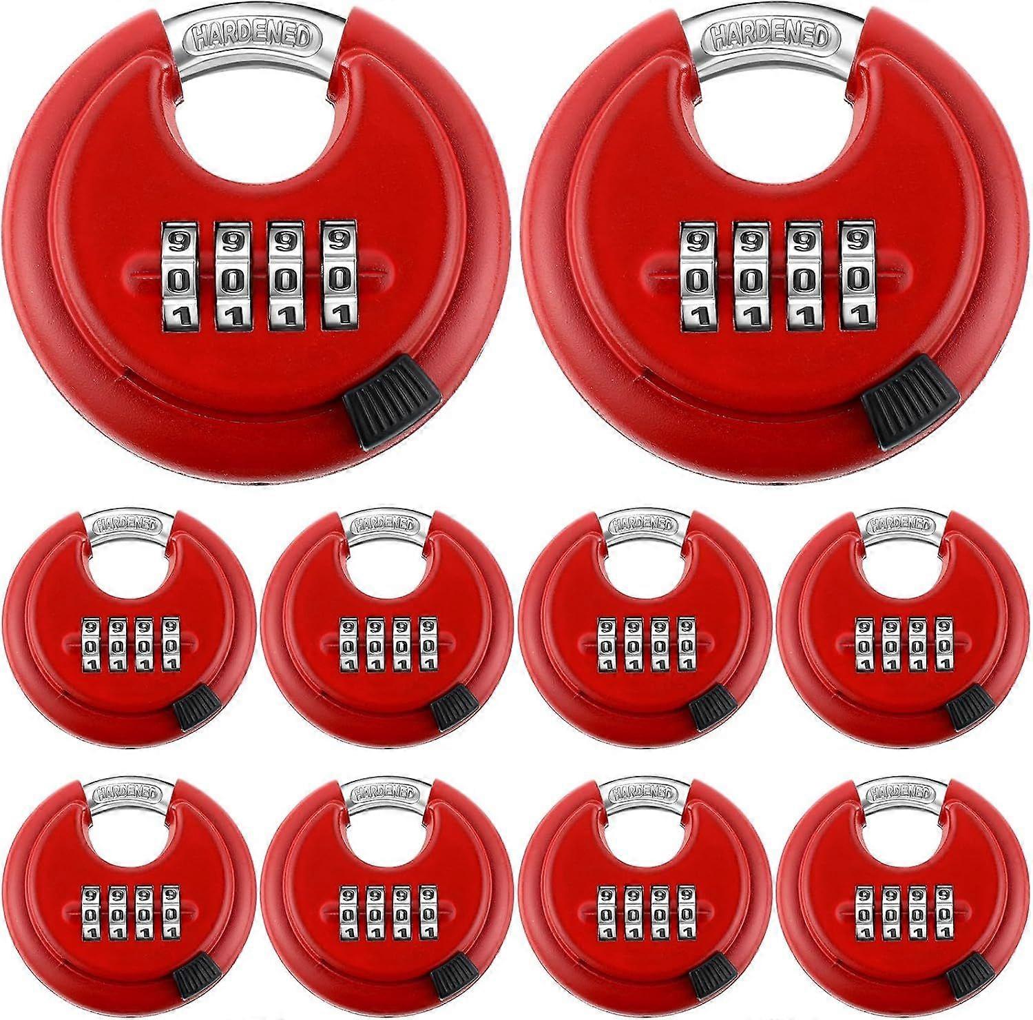 High quality brand new  4 Digit Combination Locks Stainless Steel Code Disc Lock