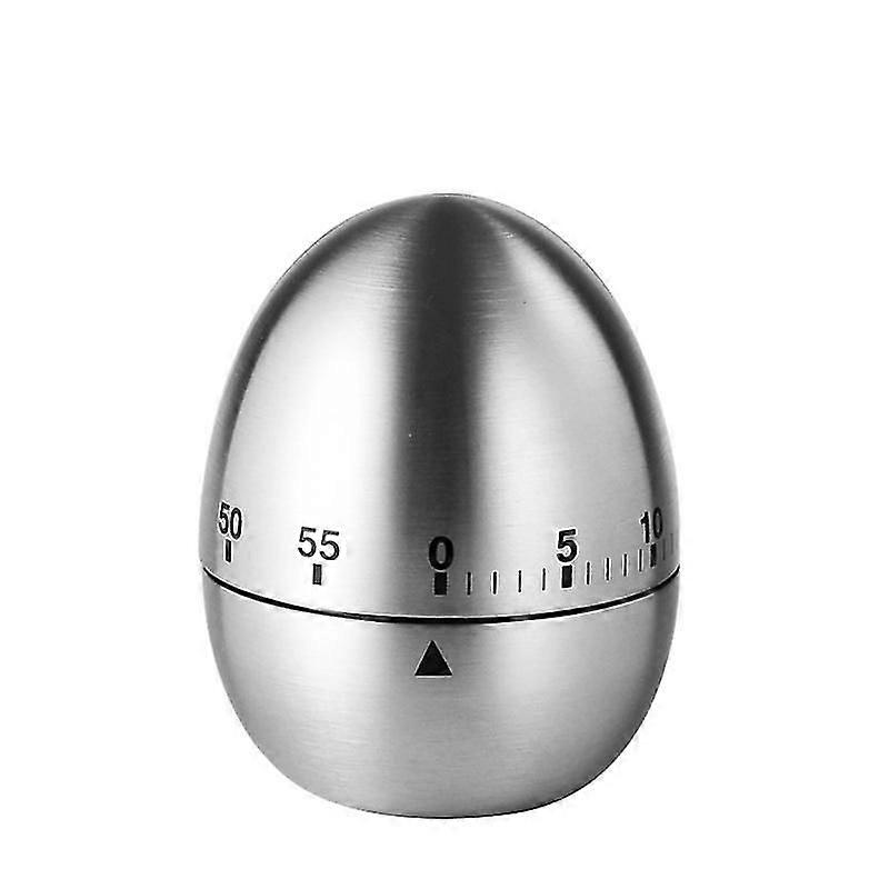 Kitchen Timer Stainless Steel Mechanical Rotating Alarm 60 Minutes Count Down Timer Cooking Learning