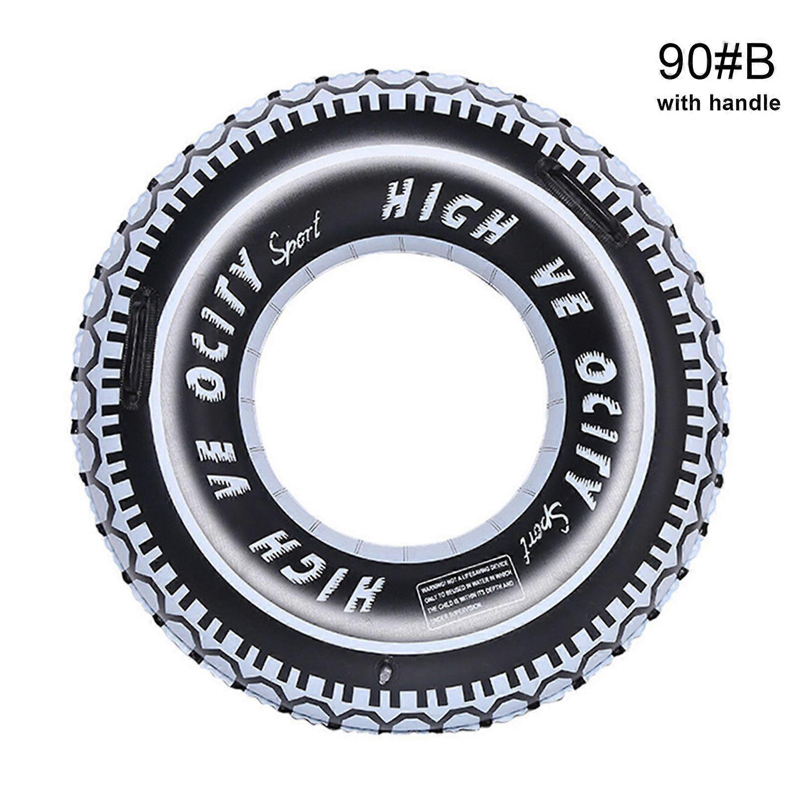 Uppblåsbar simning Splash Ring Donut Pool Float Donuts Ring Mud Master Däck för barn Vuxen