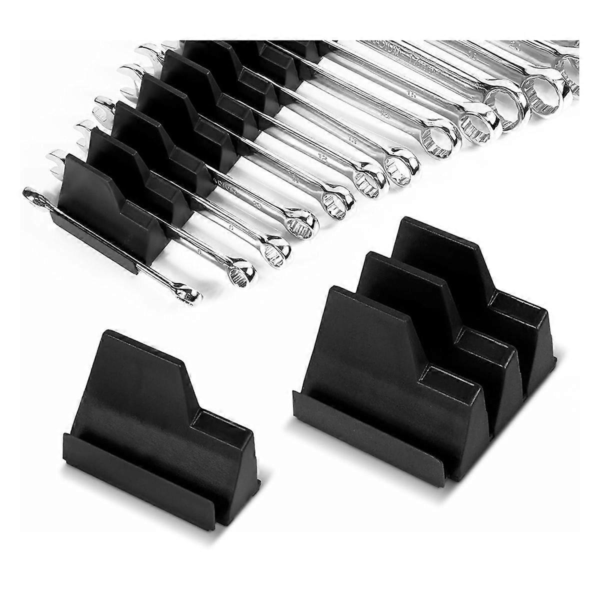 Magnetic Wrench Organizer for Tool Box, Suitable for 20 Wrenches, Wrench Organizer is Perfect for G