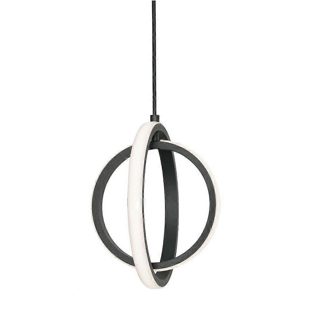 Lock 9' LED Pendant Light - Black