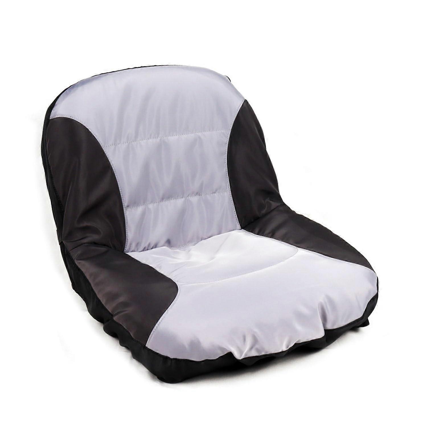 Riding Lawn Mower Seat Cover Waterproof Fits Tractor Seat Backrests 12.5-14 In Height 18 In Width Without Armrests