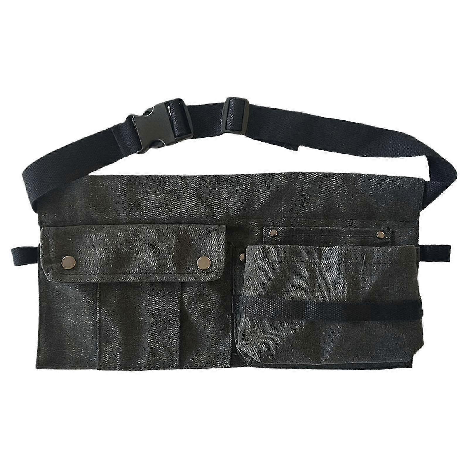 Portable Detachable Tool Belt Bag, Multipocket Tool Organizer for Carpenters, Gardeners & DIY