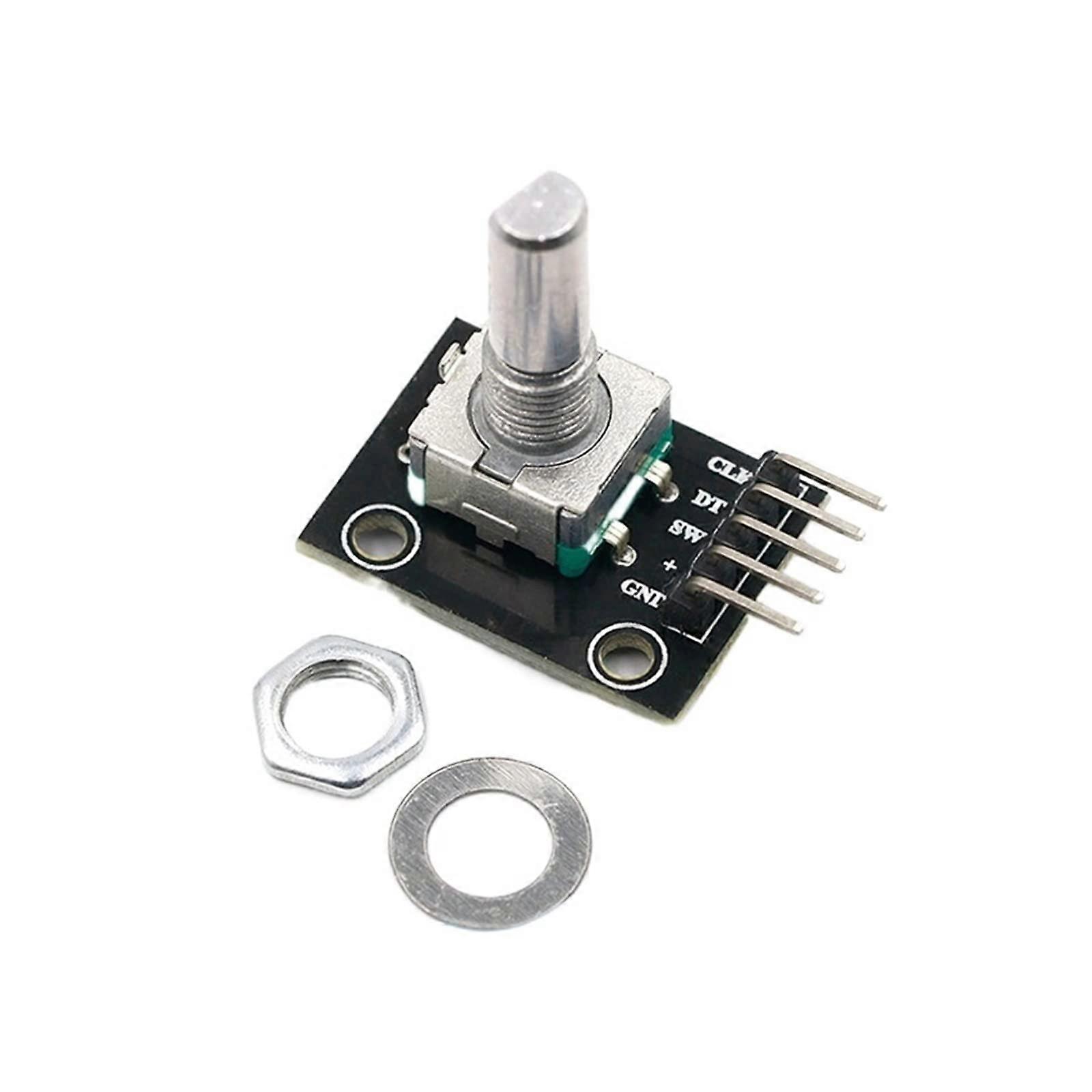 360 Degrees Rotary Encoder Module KY-040 for Brick Sensor Switch Development Board with Pins and High Precision Specifications