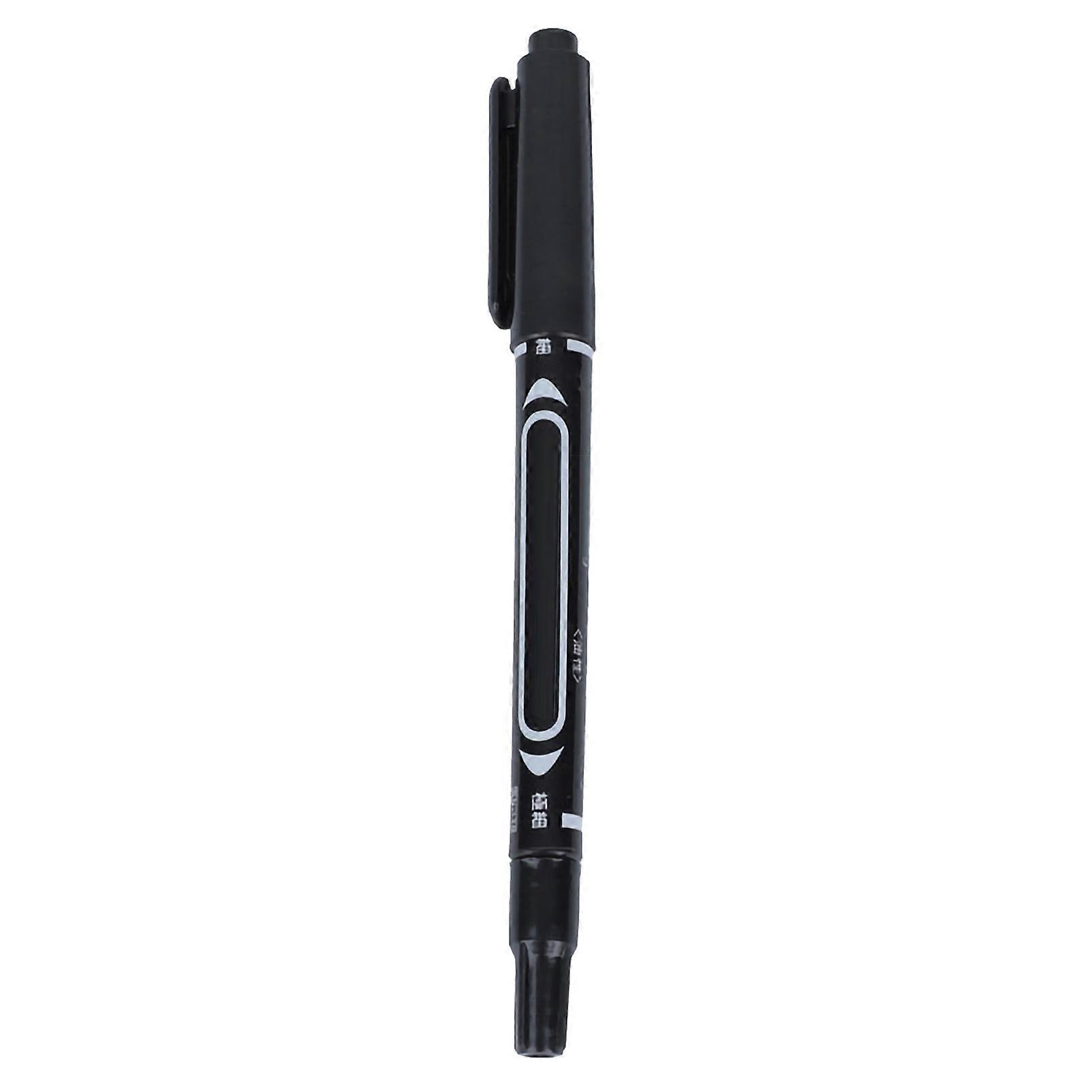 Waterproof Quick Dry Vibrant Color Small Oil Based Double Tip Marker Pens for Writing Drawing Marking Graffiti