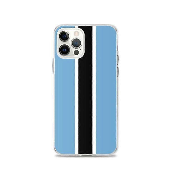 Botswana Flag Phone Case - iPhone 12 Pro