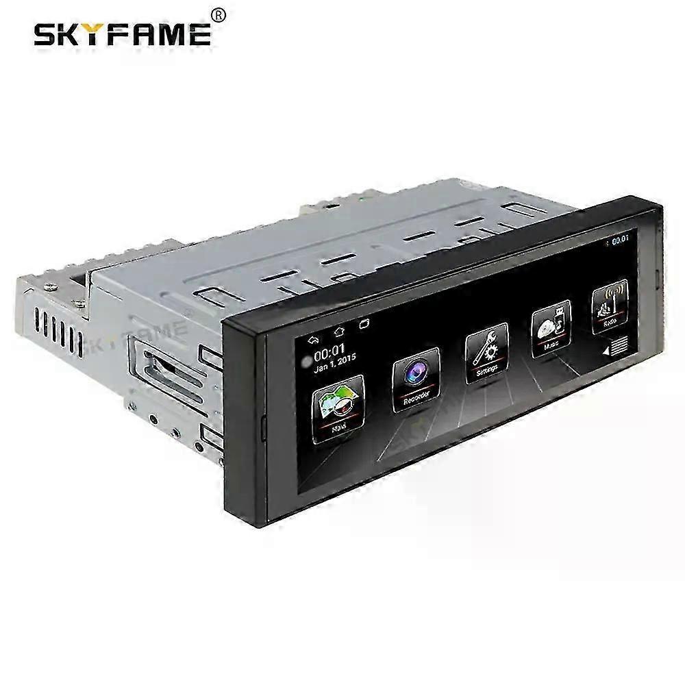 6.9 Inch Single Din Universal Auto Radio Android Multimedia Player Touch Screen One Din Car Stereo Video GPS Navigation WiFi BT