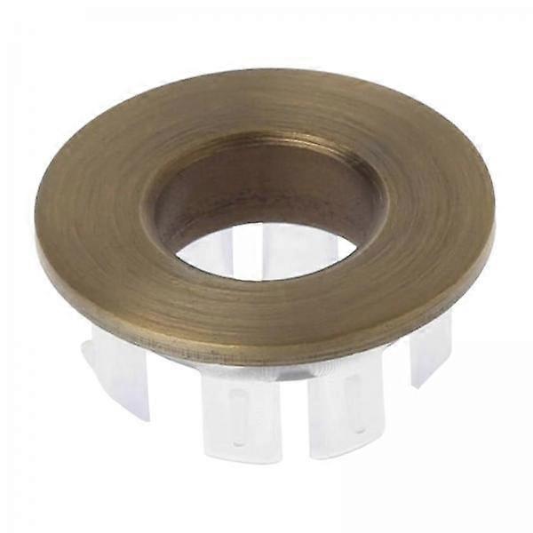 2xSink Overflow Cover,Overflow Rings Sink Hole Cover,Circle Bathroom Vanity Sink