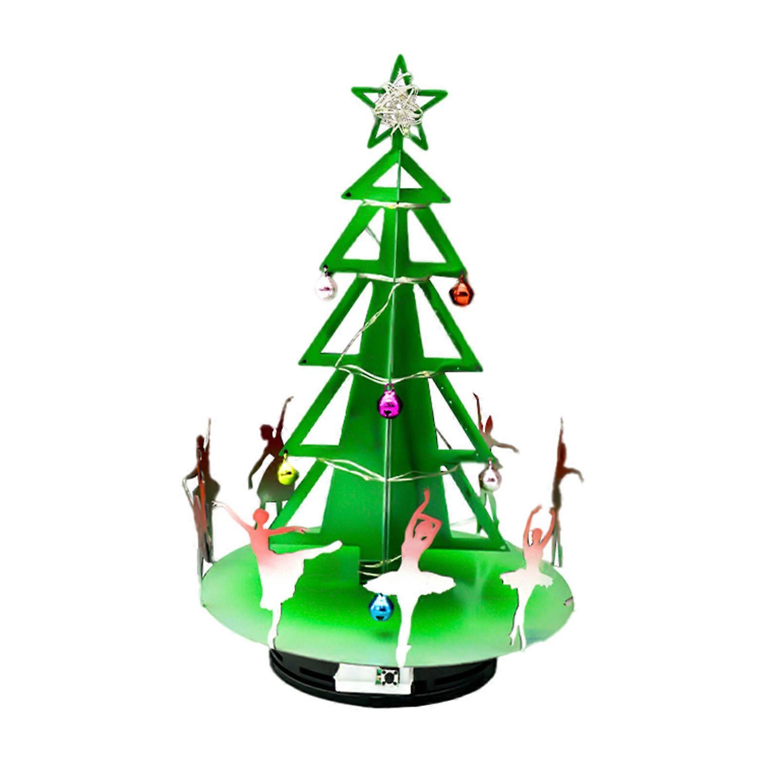 Tree Shape Music Box, Durability Iron Craft for Home Decoration Music Box Table Display