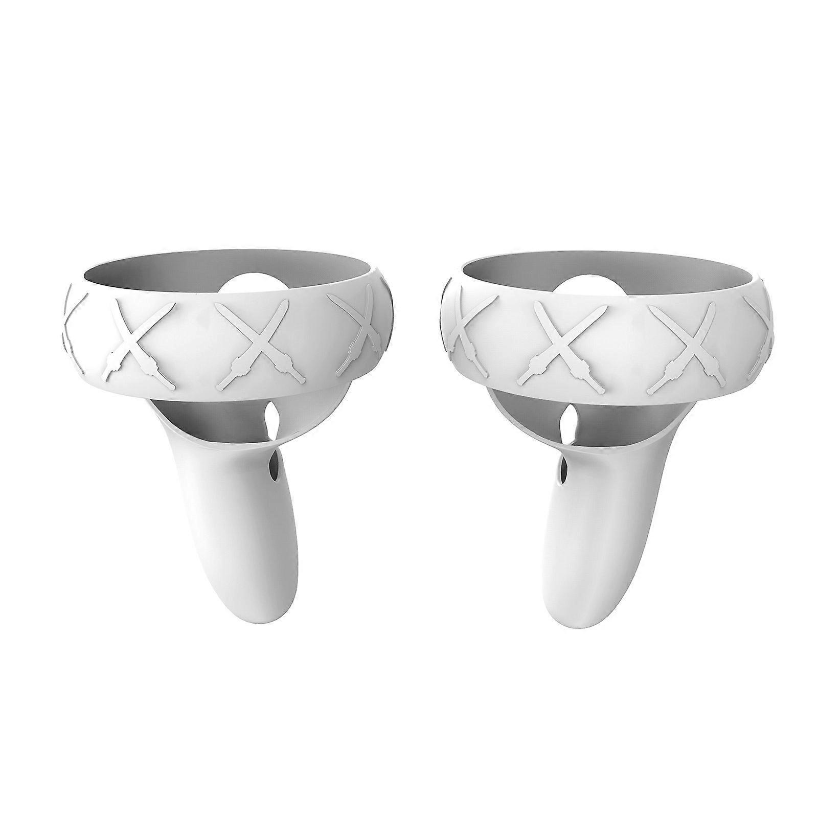 Silicone for Case Protector Grip Protective Cover Silica Gel for Protection Sleeve Sweat-Proof & Anti-fall for Oculus Quest 2 Controller Multicolor