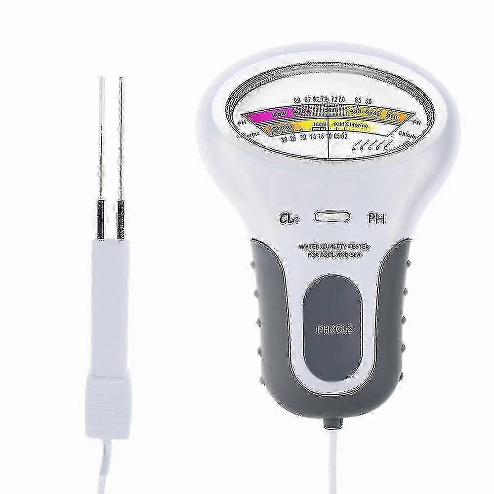 2 In 1 Ph Chlorine Meter Tester Pc-102 Ph Tester Chlorine Water Quality Testing Device Cl2 Measuring For Pool Aquarium