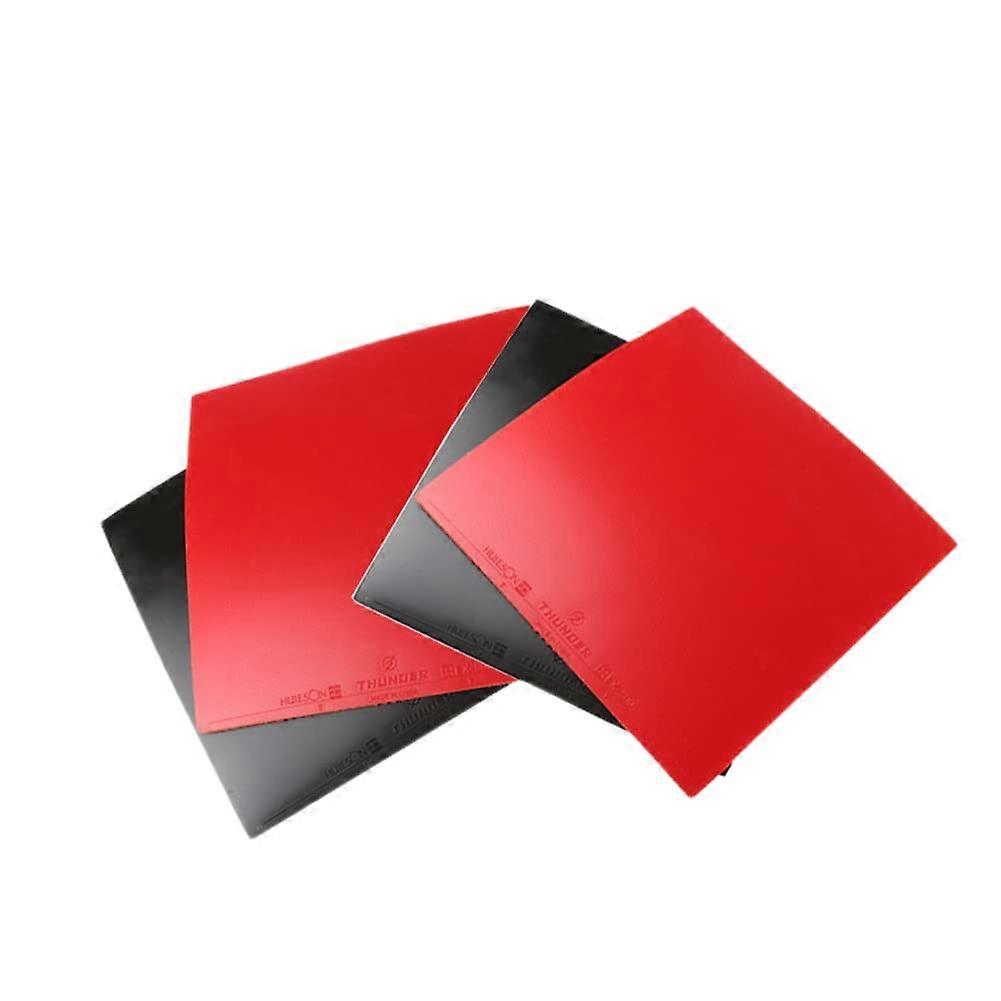 Table Tennis Rubber 4 Pcs Replacement For Ping Pong Bat, Paddle Rubber Set, Compatible With Standard Table Tennis Bats