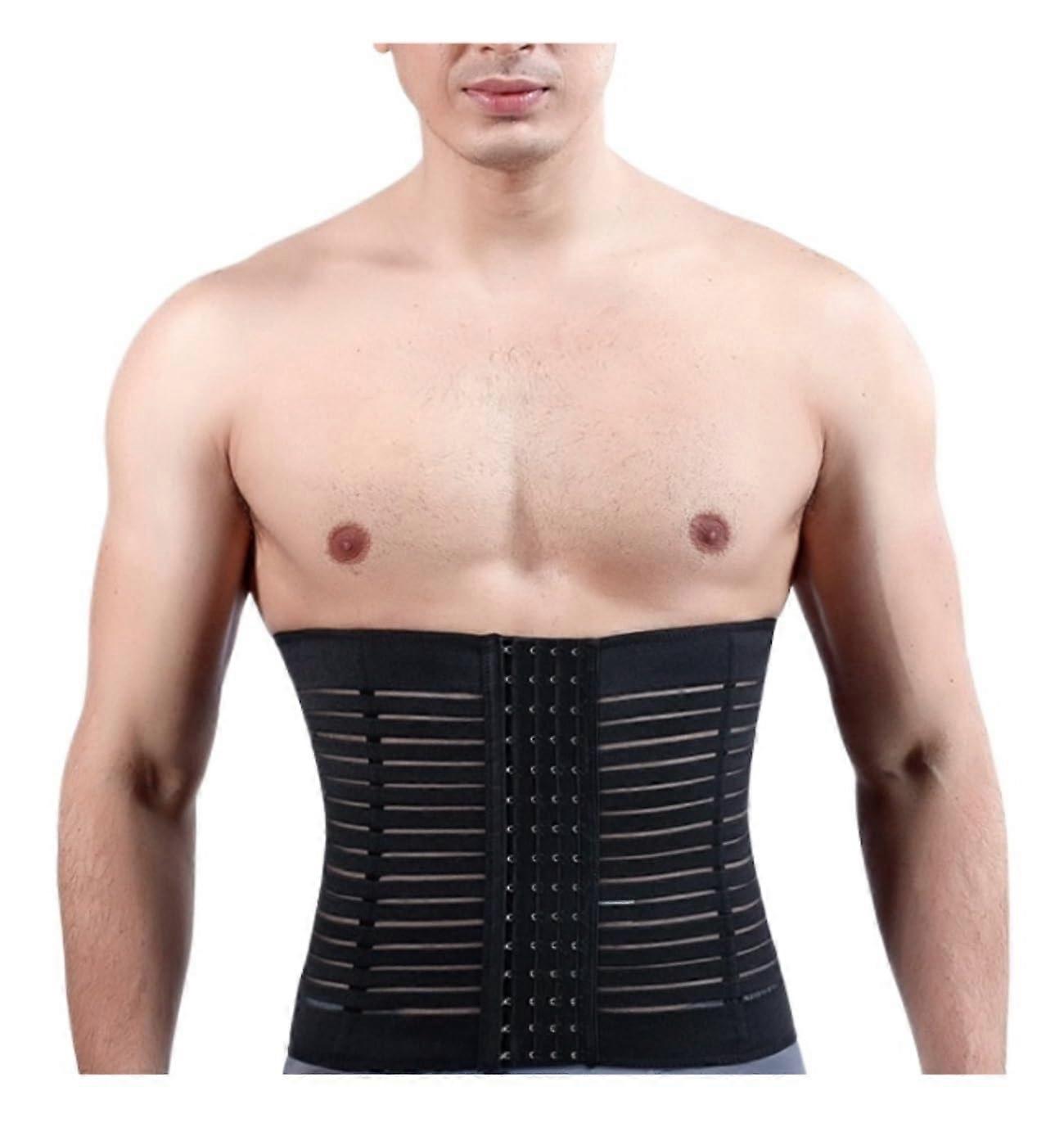 Back Strap Back Support Belt Weight Loss Body Shaper Adjustable Plus Running Waist Support Belt Shapewear (Black, M)