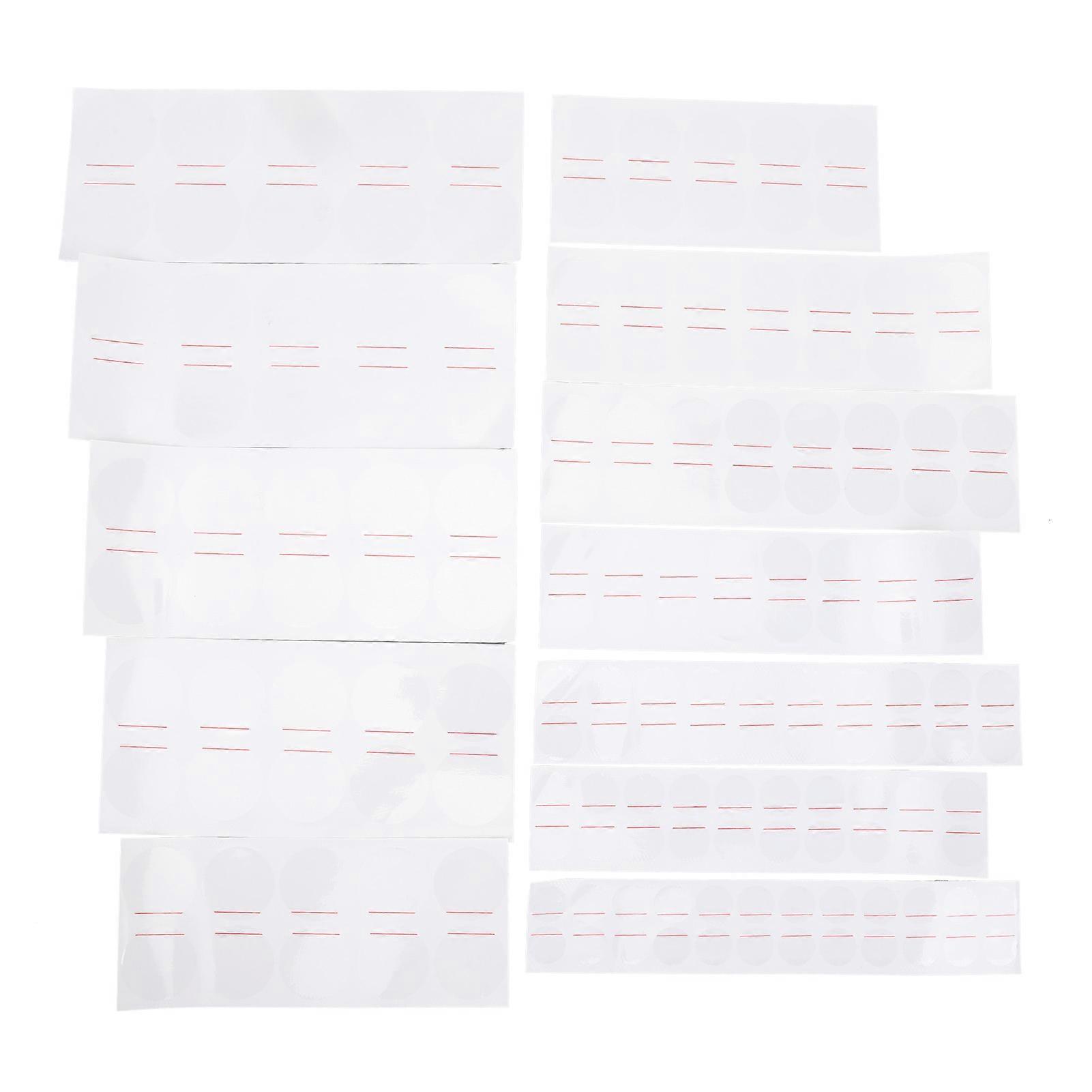 170 Pcs Watch Back Case Protector Films 18-45mm 12 Sizes Anti-Static Scratch Resistant