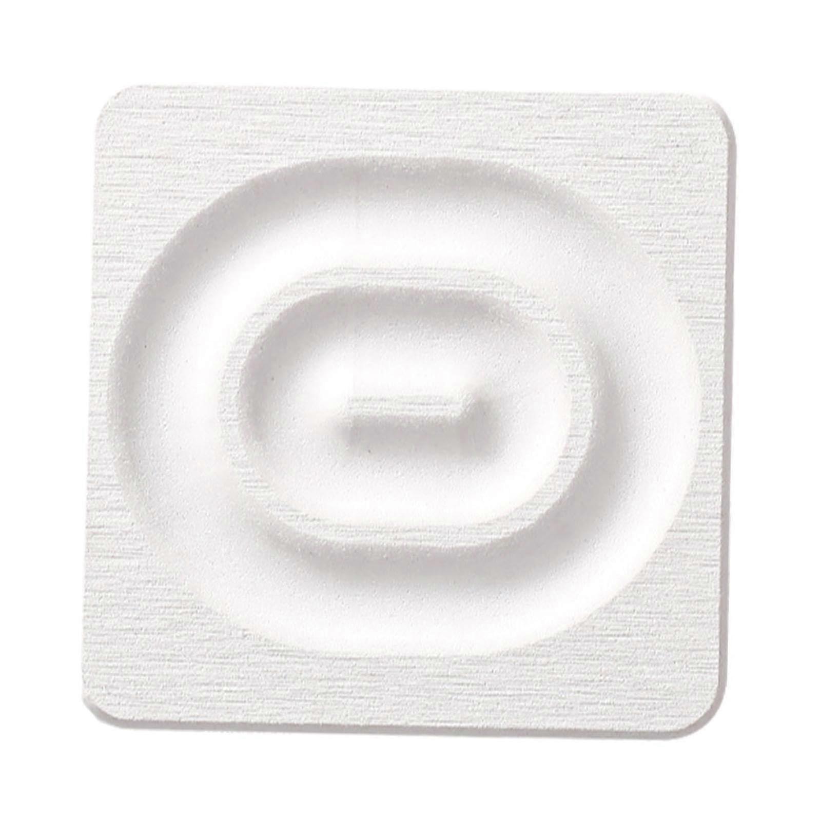 Diatomaceous Earth Trivet for Teapot and Bowl, Table Mat for Utensils, Square White