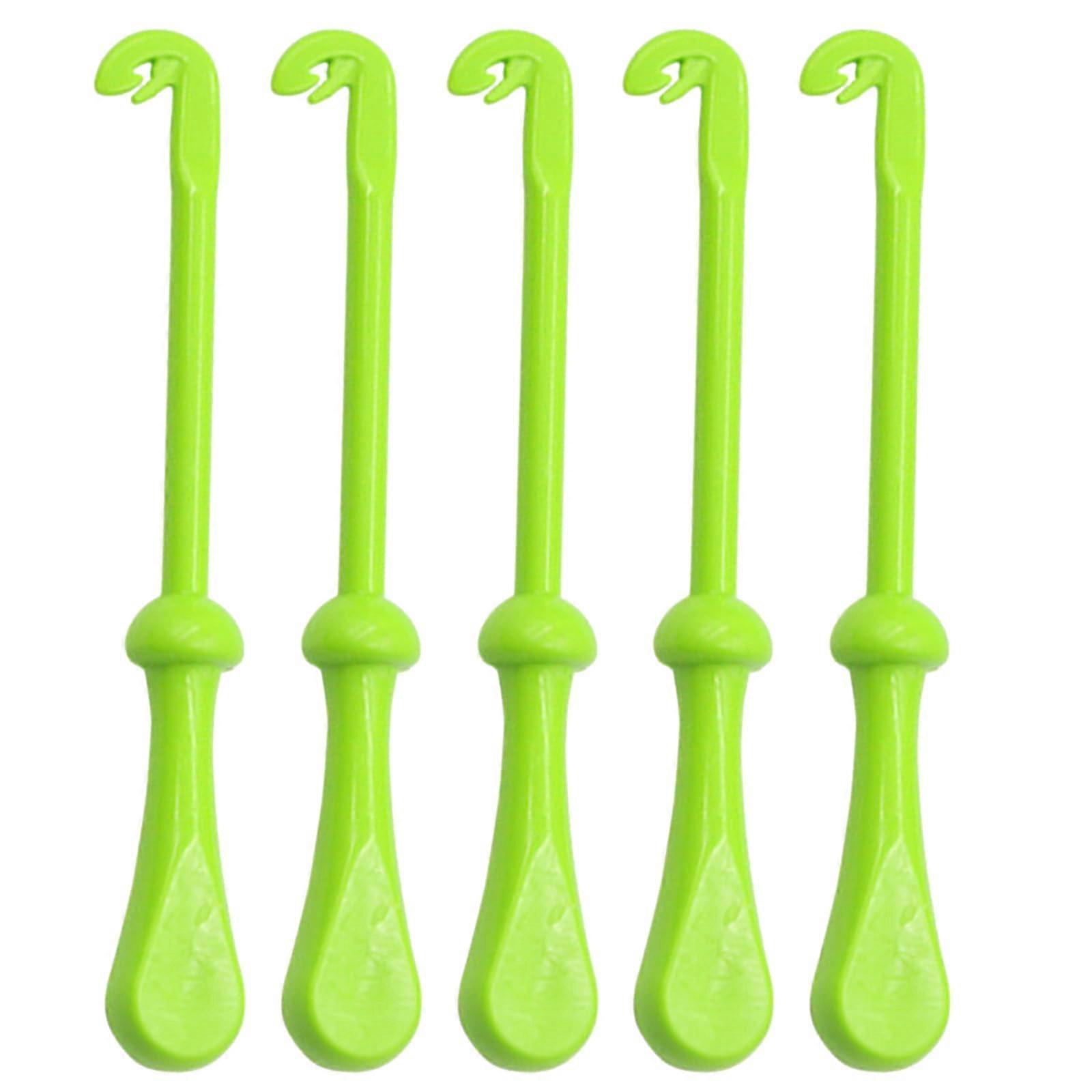 Hook Tyer Fishing Disgorger Tool Pack of 5 Manual Knot Tying Tools for Fly Fishing Hooks and Accessories