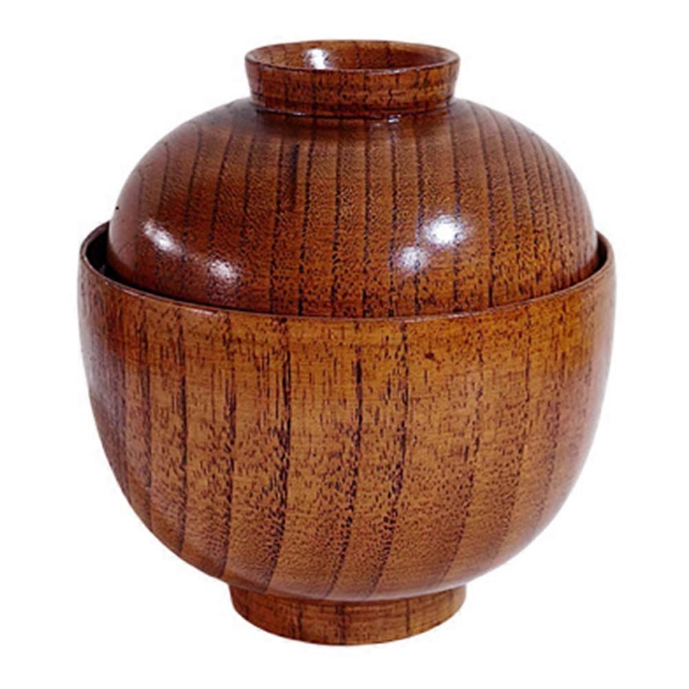 Here's a refined and optimized product description for your **Japanese Style Wooden Soup Bowl with Lid**, tailored for e commerce or marketing