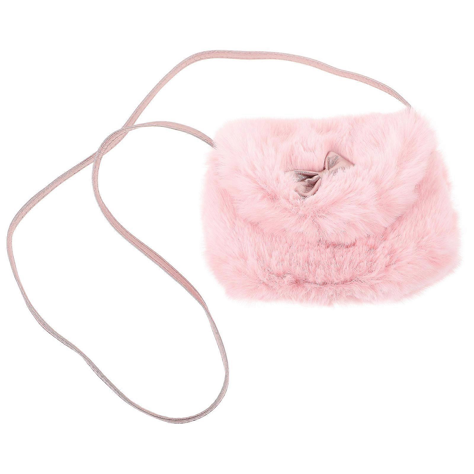 Little Girl Furry Bag, Lightweight and Versatile for Multiple Uses