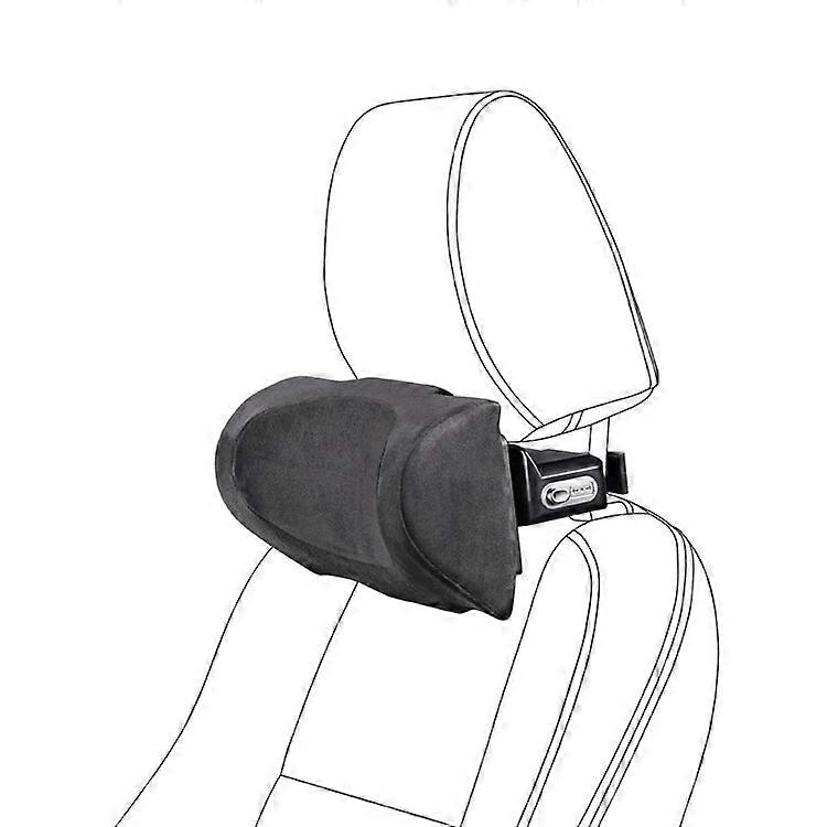 Position Adjustable Car Seat Neck Support Pillow Memory Foam Headrest Cushion