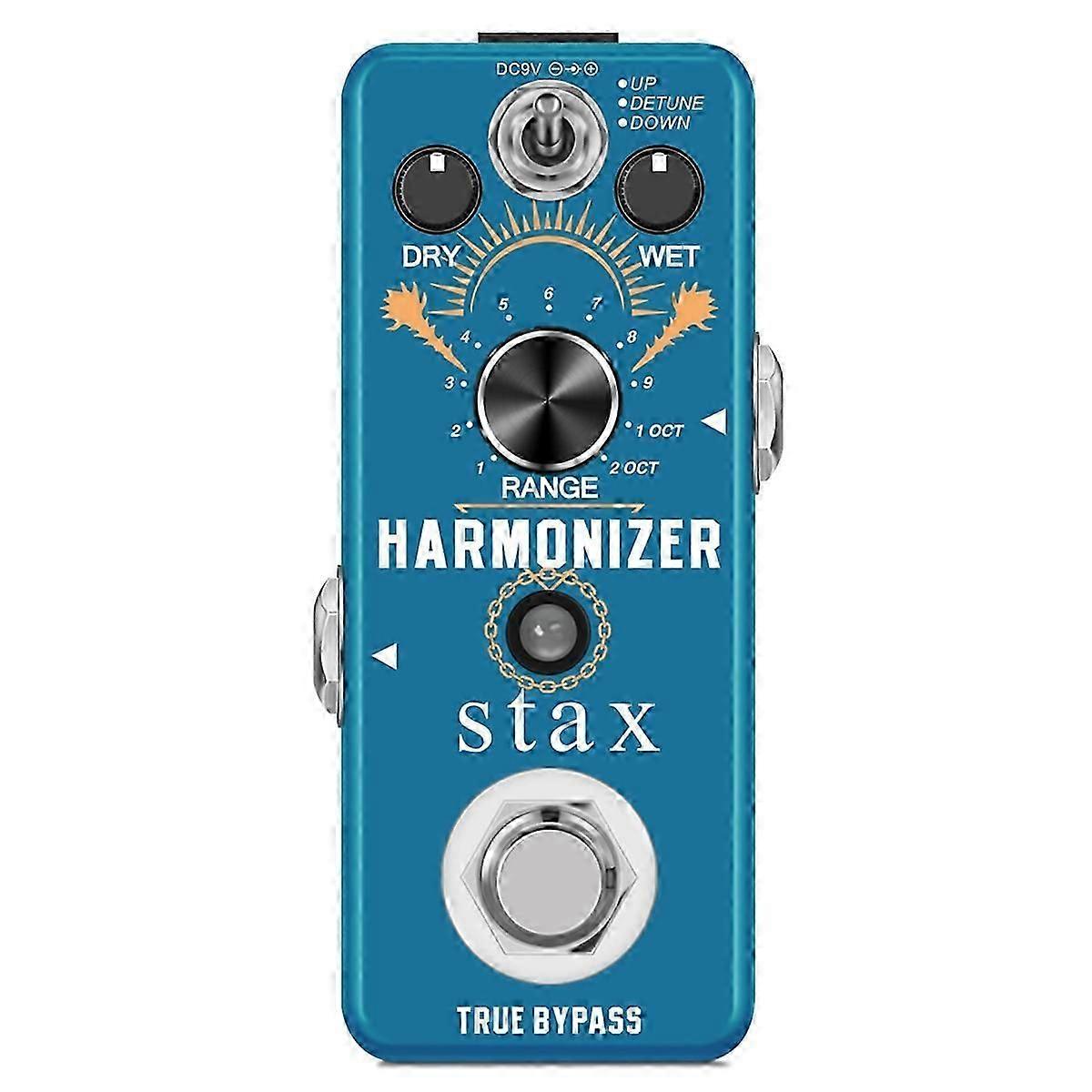 Guitar Harmonizer Effect Pedal Digital Octave Effects Pedals Harmony Pitch Shifter Detune For Elec