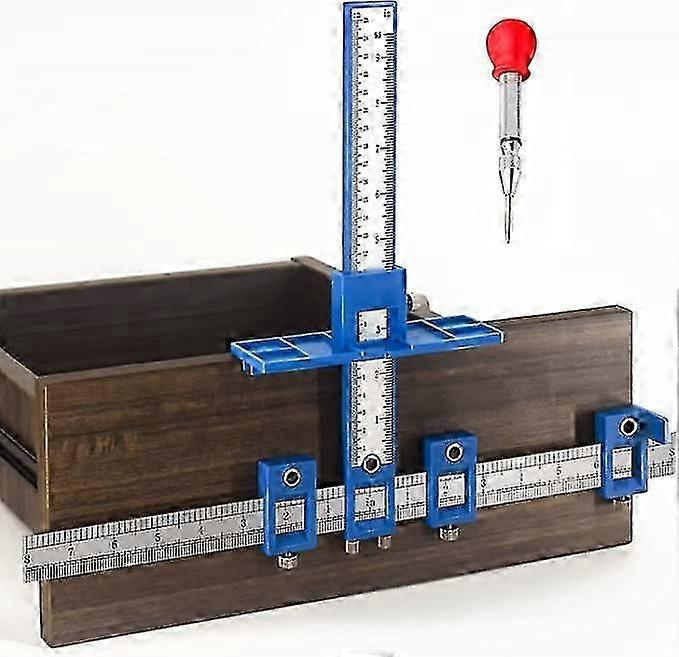 Cabinet Hardware Jig for Handles and Drawer Pulls, Template Tool for Cabinet Installation