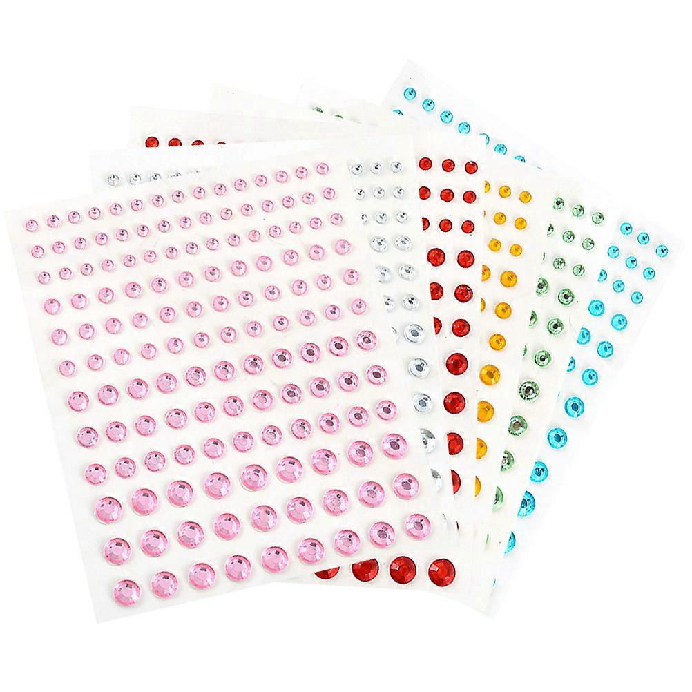 Party Essentials with Rhinestone Stickers, Delicate Appearance