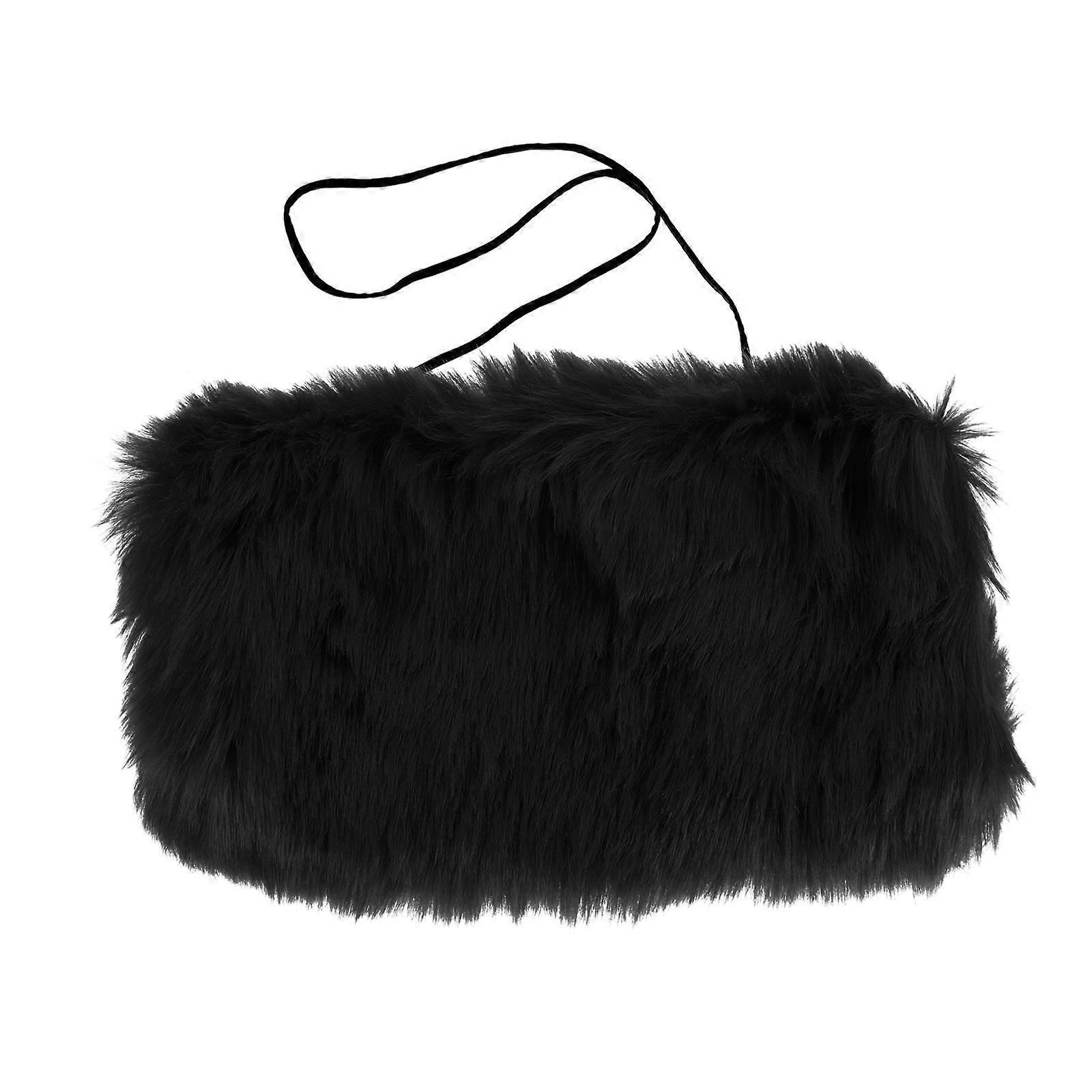 Muffs For Hands Portable Hands Winter Wedding 33x20CM Black Polyester 1Set
