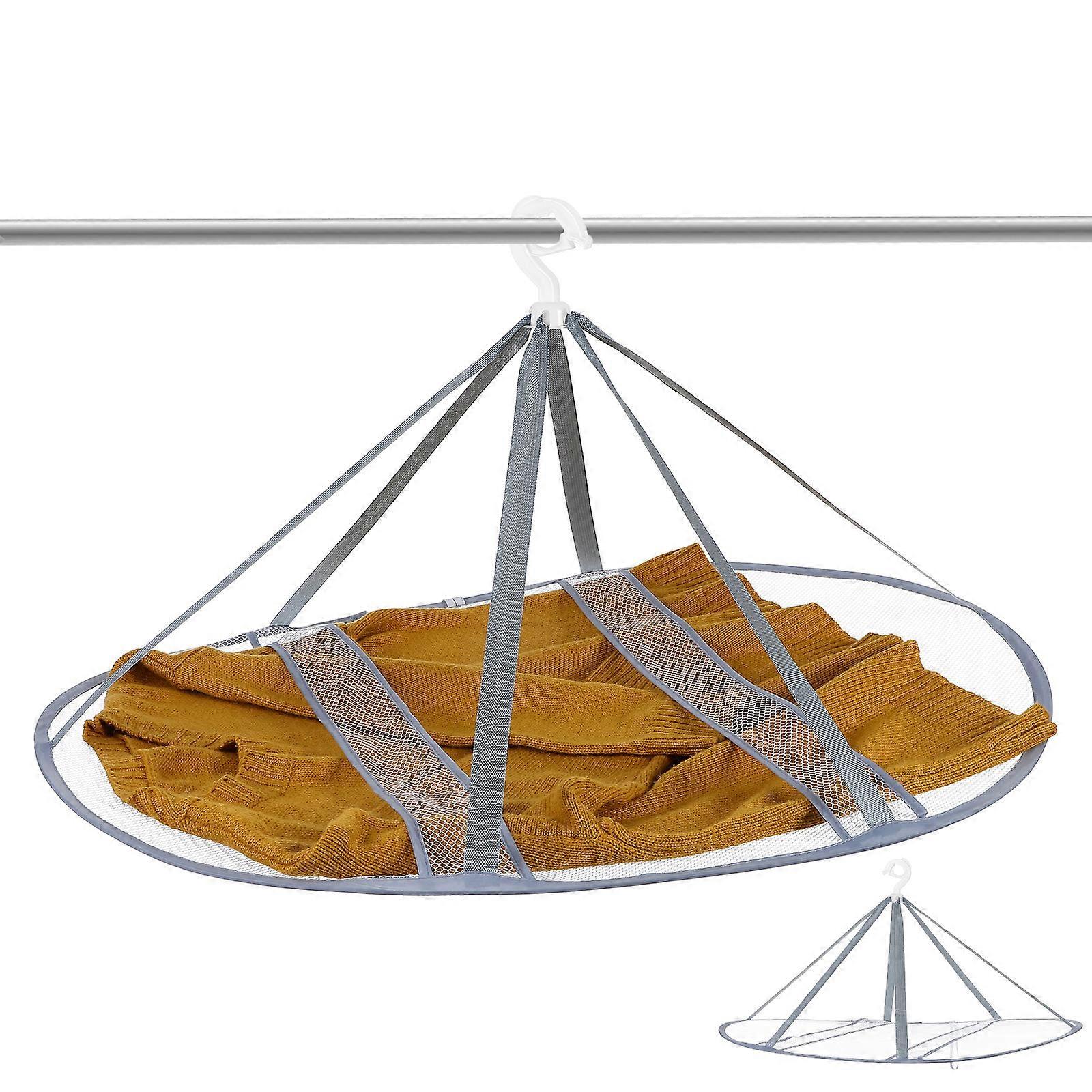 It looks like you're describing a product listing for a **folding flat drying rack with a mesh design**. To help you improve or complete this product