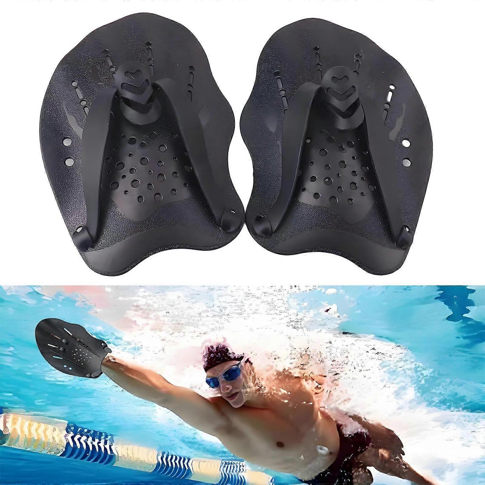 Swimming Paddle for Hands Adult Swimming Training Premium Swimming Hand Paddle for Building Strength and Speed, Ergonomic Swimming Paddle